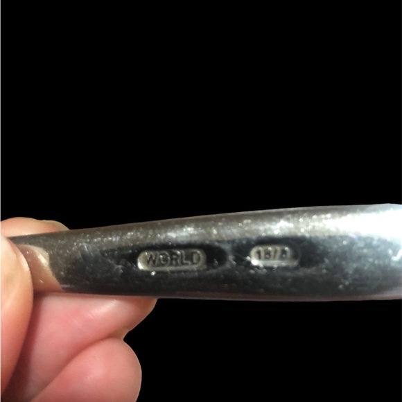 World tableware stainless steel 18/8 Long Handled Spoons set of 4 - Picture 3 of 4